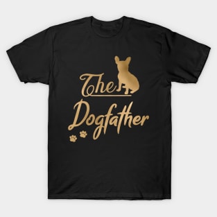 French Bulldog Frenchie Dogfather T-Shirt